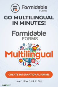 Formidable Multilingual 1.13 – WPML Integration for Formidable Forms