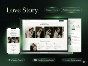 Love Story – Wedding Planner & Event WordPress Theme