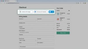 Social Login WordPress WooCommerce Plugin – Google, Facebook & One Click Login System