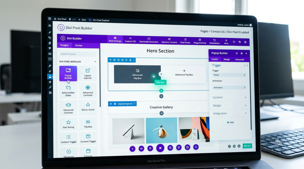 Divi Pixel WordPress Plugin – Advanced Divi Builder Modules, Layouts & UI Toolkit