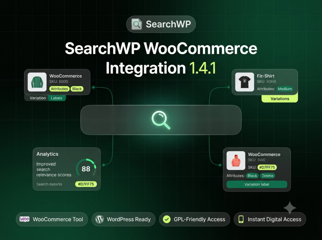 SearchWP WooCommerce Integration 1.4.1 – Advanced Search for WooCommerce