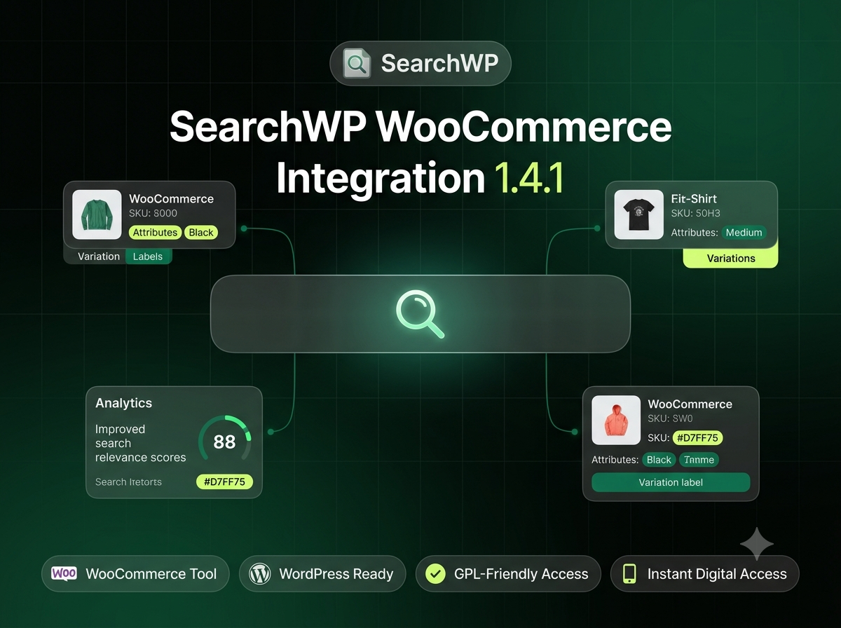 SearchWP WooCommerce Integration 1.4.1 – Advanced Search for WooCommerce