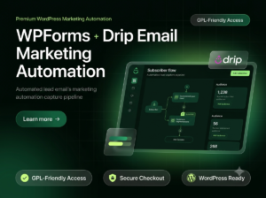 WPForms Drip Addon – Email Marketing Automation Integration for WordPress