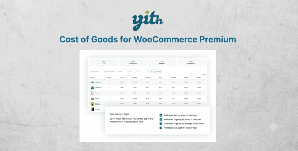 YITH Cost of Goods for WooCommerce Premium – Profit Tracking Plugin