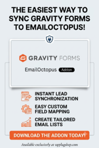 Gravity Forms EmailOctopus Addon 2.0.0 – Email Marketing Integration Plugin