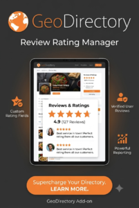 GeoDirectory Review Rating Manager Add-on – Advanced Reviews & Ratings for WordPress