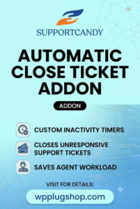 SupportCandy Automatic Close Ticket Addon 3.1.1 – Help Desk Ticket Automation