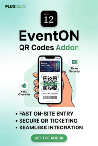 EventON QR Codes Addon – Event Ticket QR Check-in & Attendance Plugin