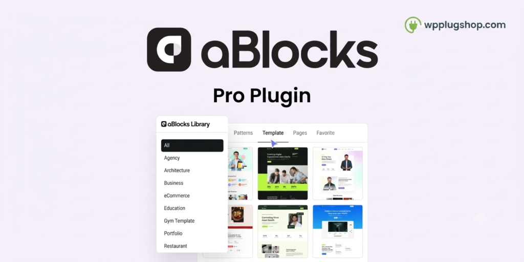 aBlocks Pro – Advanced Gutenberg Website Builder for WordPress