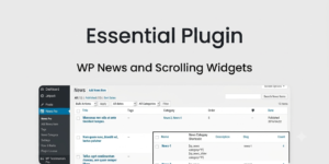 WP News and Scrolling Widgets – Responsive News Ticker & Announcement Plugin