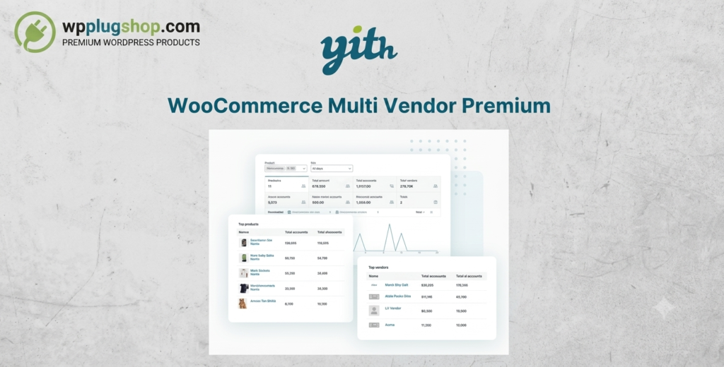 YITH WooCommerce Multi Vendor Premium 5.10.0 – WooCommerce Marketplace Plugin