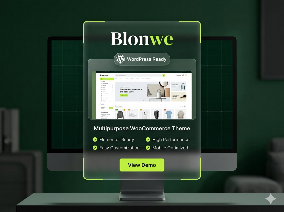 Blonwe: Premium Multipurpose WooCommerce Theme for Modern E-commerce