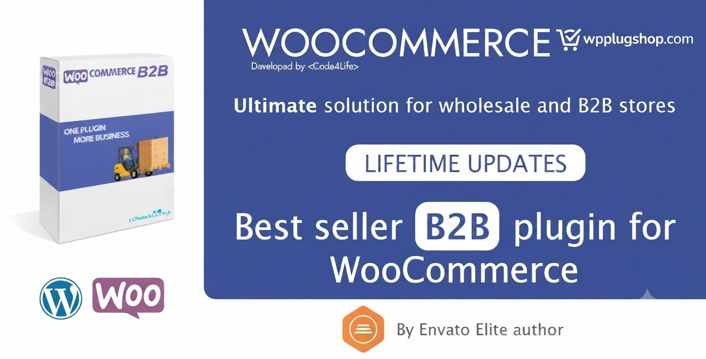 WooCommerce B2B Plugin – Wholesale, Role-Based Pricing & Customer Group Management System