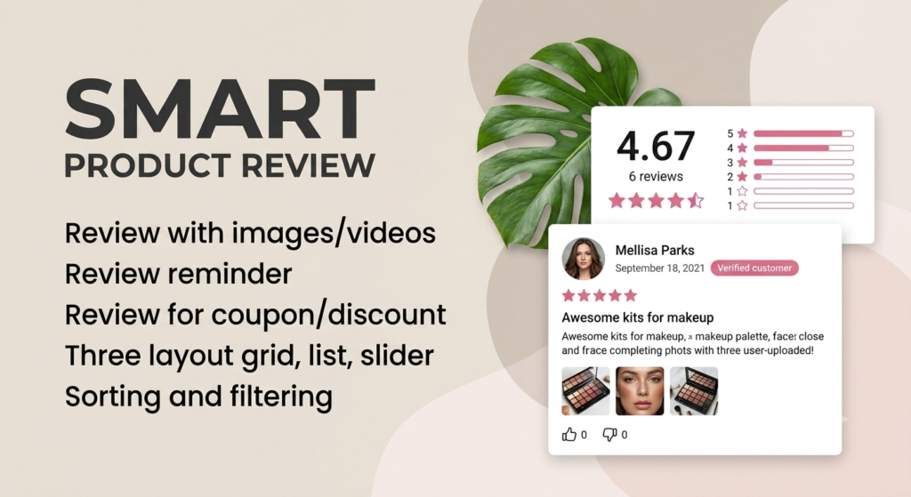 Smart Product Review for WooCommerce – Advanced Reviews, Ratings & Customer Feedback Plugin