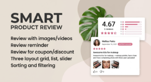 Smart Product Review for WooCommerce – Advanced Reviews, Ratings & Customer Feedback Plugin