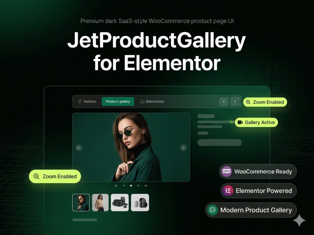 JetProductGallery for Elementor – WooCommerce Product Gallery, Slider & Image Zoom Plugin
