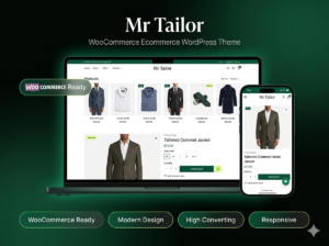Mr Tailor – Ecommerce WordPress Theme for WooCommerce Online Stores