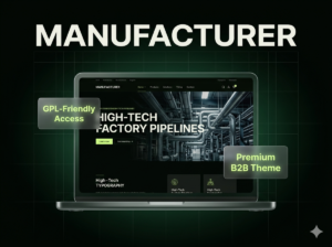Manufacturer – Factory and Industrial B2B WordPress Theme