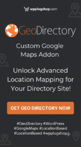 GeoDirectory Custom Google Maps Addon – Google Maps Styling & Customization Plugin for WordPress