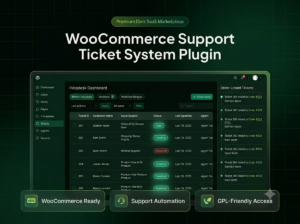 WooCommerce Support Ticket System Plugin for Customer Helpdesk & Order-Based Support Management