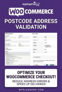 WooCommerce Postcode Address Validation – Address Verification & Autocomplete Plugin