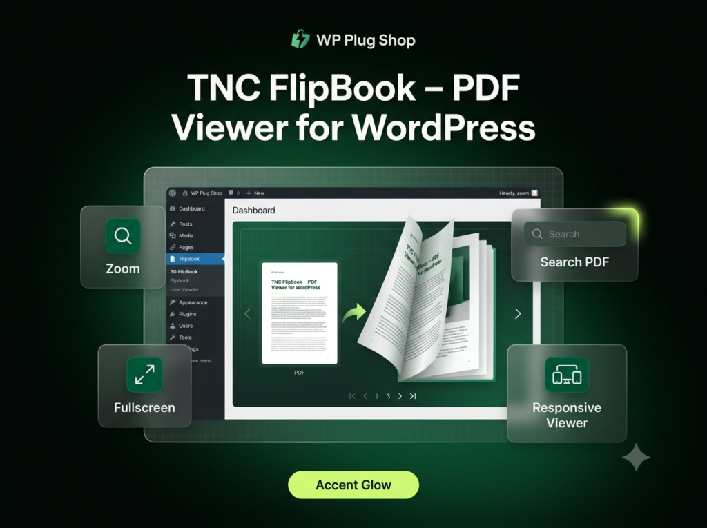 TNC FlipBook – Interactive PDF Viewer & Flipbook Plugin for WordPress 12.6.1