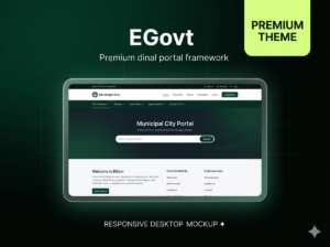 EGovt - City Government WordPress Theme (GPL-Friendly Access)