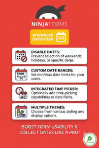 Ninja Forms Advanced Datepicker Extension – Appointment & Booking Forms for WordPress