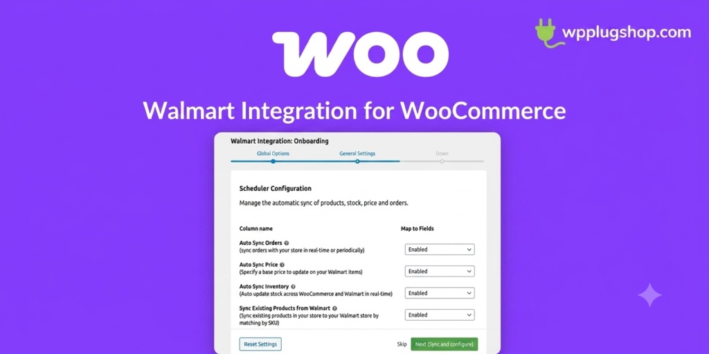 Walmart Integration for WooCommerce – Marketplace Sync & Automation Plugin