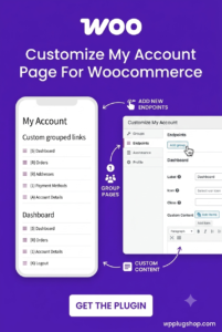 Customize My Account Page For WooCommerce 2.0.3 – Advanced Account Dashboard Customizer