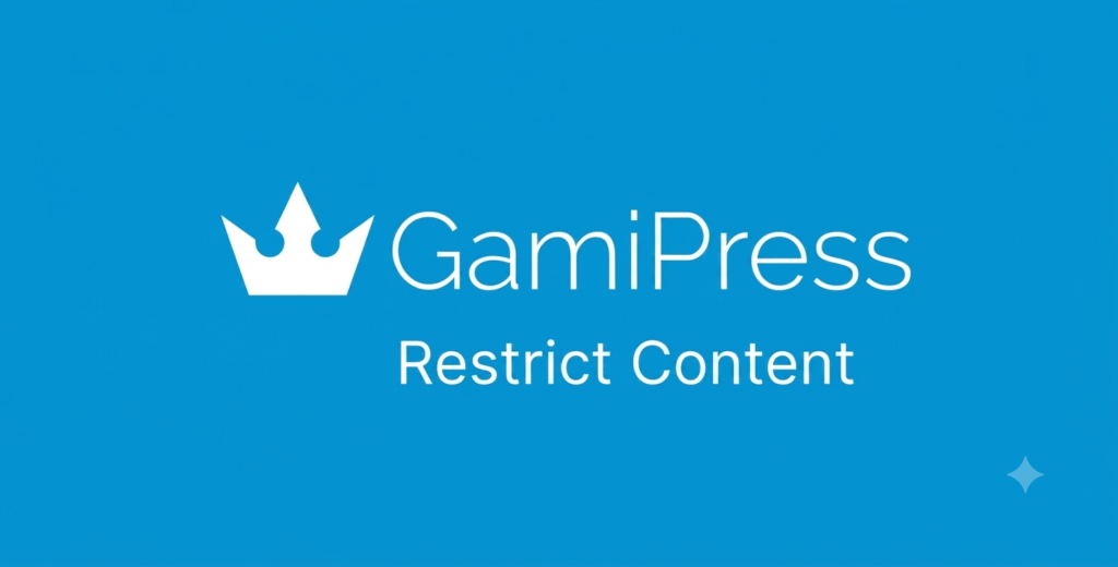 GamiPress Restrict Content – Gamified Content Lock Plugin for WordPress