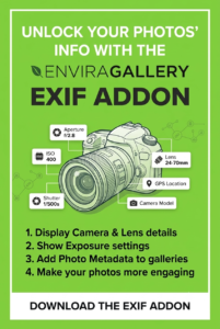 Envira Gallery EXIF Addon – Display Camera Metadata in WordPress Galleries