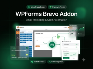 WPForms Brevo Addon (Formerly Sendinblue) – Email Marketing & CRM Integration for WordPress