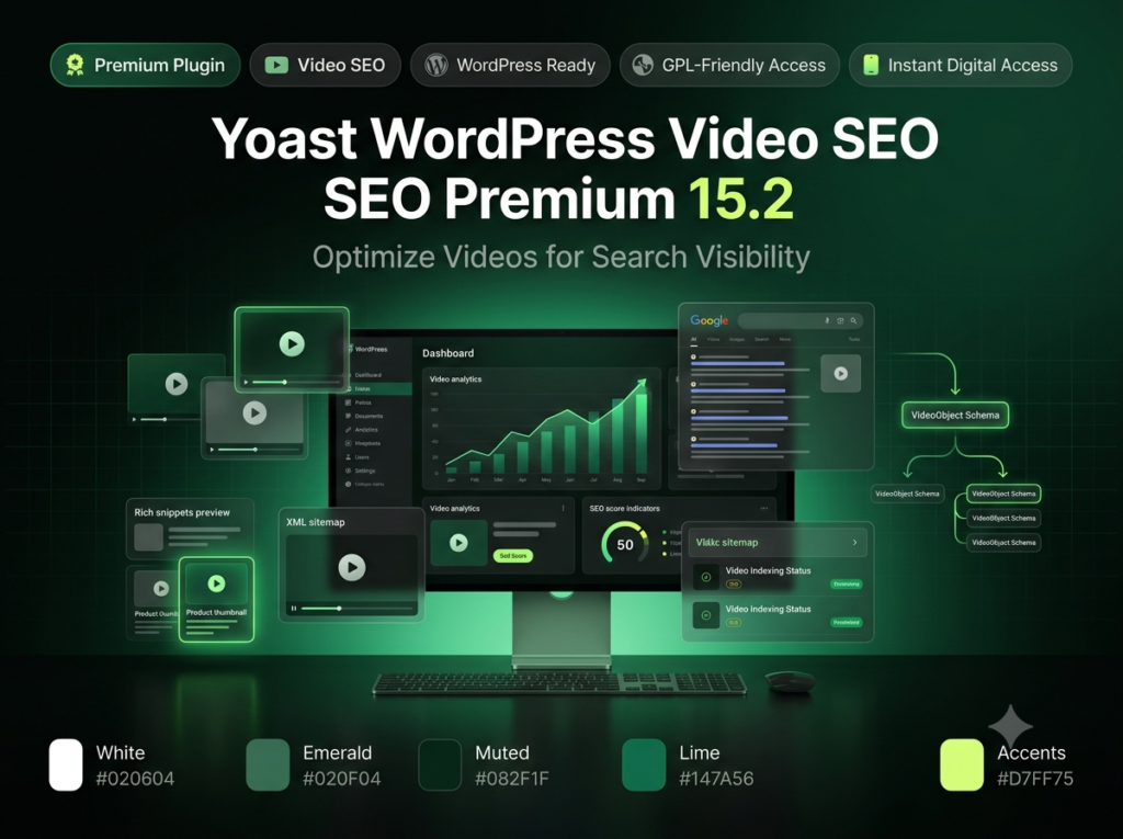 Yoast WordPress Video SEO Premium 15.2 – Video SEO Plugin for WordPress