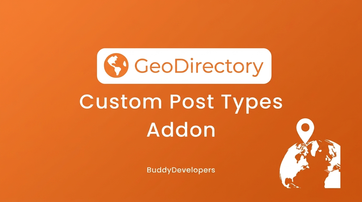 GeoDirectory Custom Post Types Add-on – Unlimited Directory Listing Types for WordPress