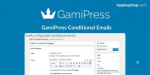 GamiPress Conditional Emails – WordPress Gamification Email Automation Plugin