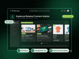 Kadence Related Content Addon – WordPress Related Posts & WooCommerce Engagement Plugin