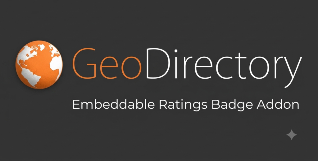 GeoDirectory Embeddable Ratings Badge Add-on – Live Review Badge for WordPress