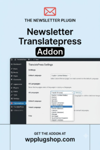 Newsletter TranslatePress Addon – Multilingual Email Marketing Integration for WordPress