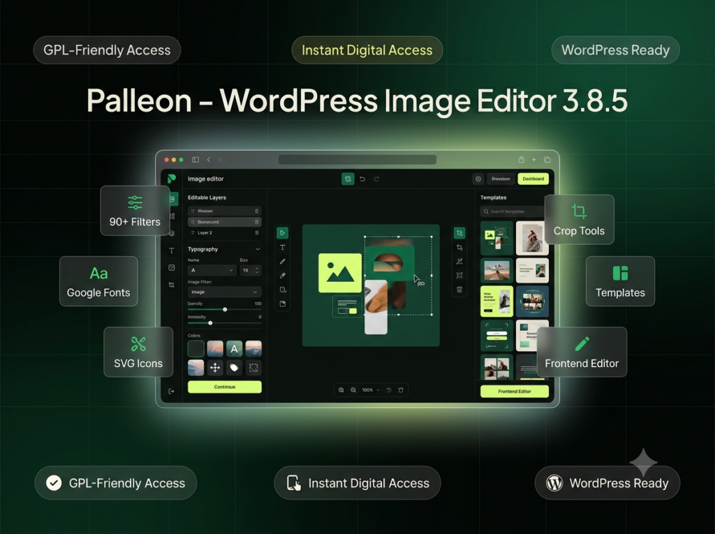 Palleon – WordPress Image Editor 3.8.5
