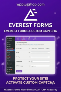 Everest Forms Custom Captcha – WordPress Form Spam Protection Plugin