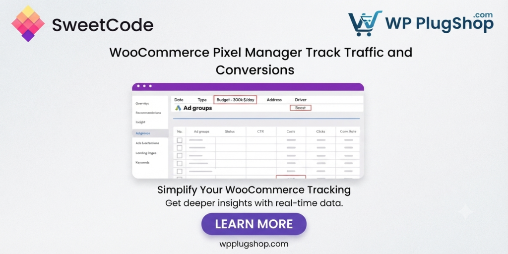 WooCommerce Pixel Manager – Track Traffic & Conversions for Google Analytics, Meta & More