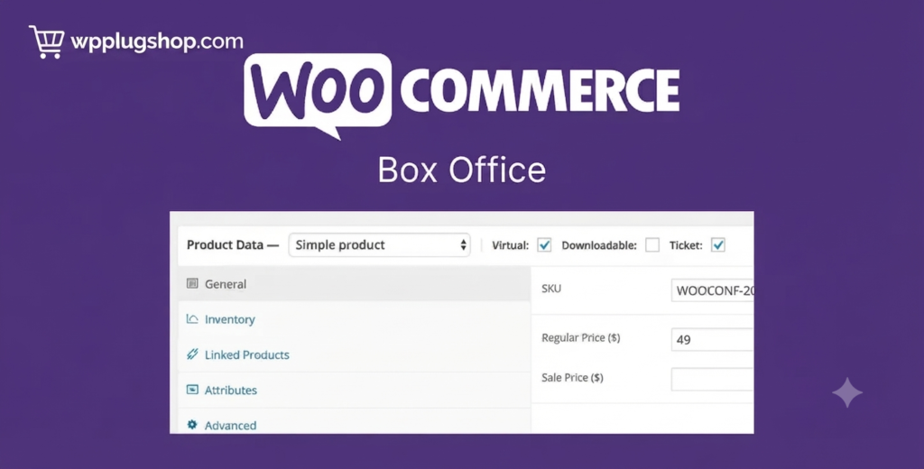 WooCommerce Box Office – Event Ticket Management Plugin
