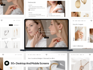 Gemjewel - Jewelry Ecommerce Website Framer Template