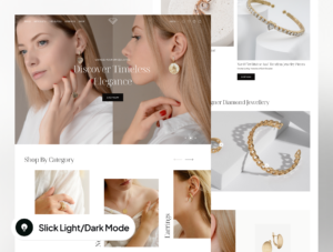 Gemjewel - Jewelry Ecommerce Website Framer Template