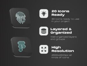 Glass Logos and Symbols