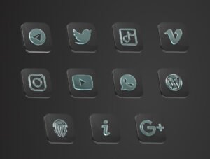 Glass Logos and Symbols