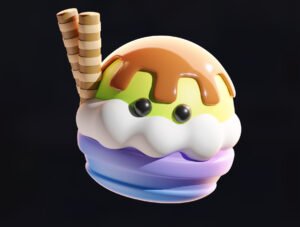 Globebite - 3D Foods Illustrations
