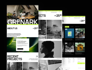 Greenark - Agency Website