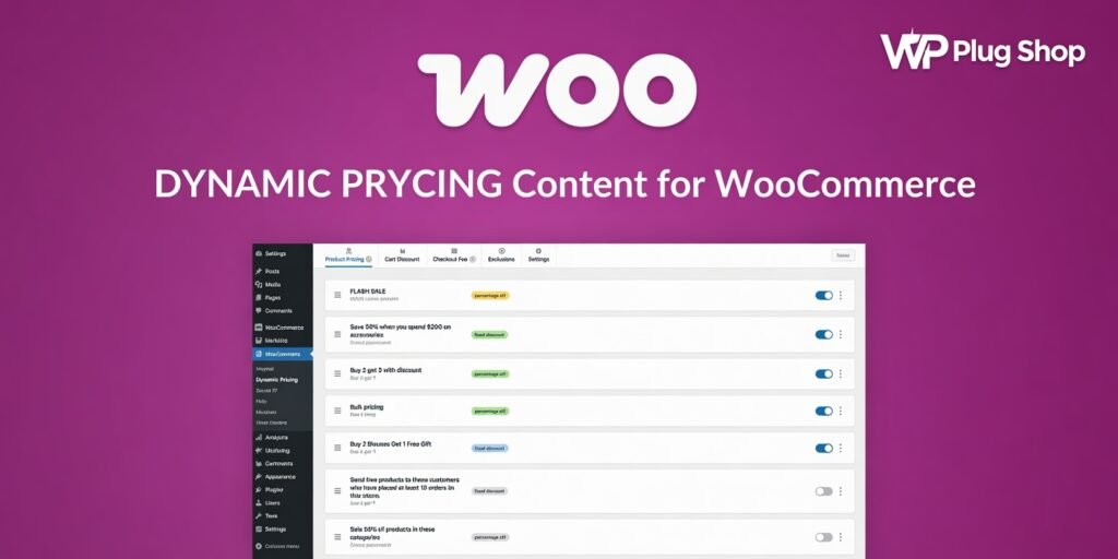 WooCommerce Dynamic Pricing – Advanced Bulk Discounts, BOGO & Pricing Rules